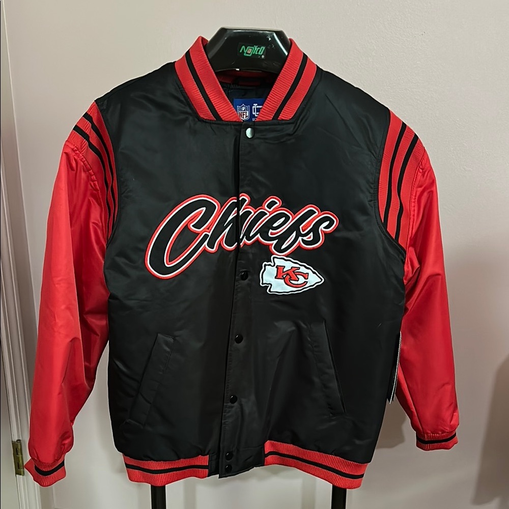 Kansas City Chiefs Black and Red Jacket